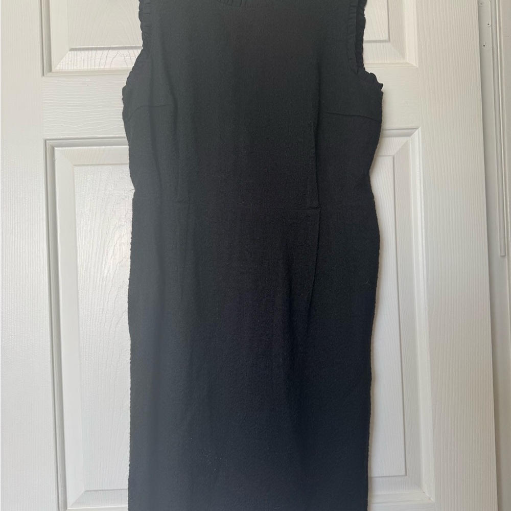 DKNY Black Sleeveless Dress